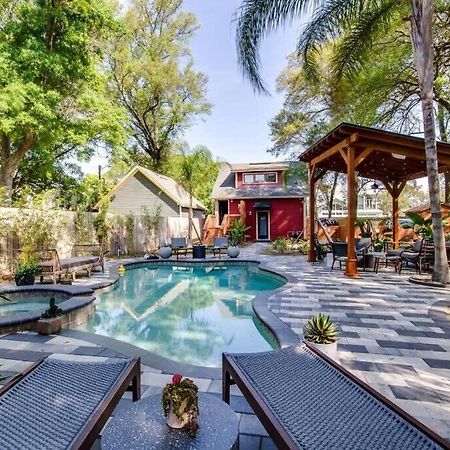 Unique Studio W Pool Spa & Gardens Near Downtown Jacksonville Kültér fotó