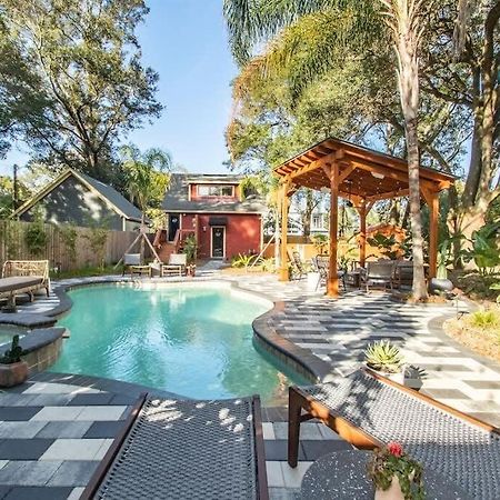Unique Studio W Pool Spa & Gardens Near Downtown Jacksonville Kültér fotó