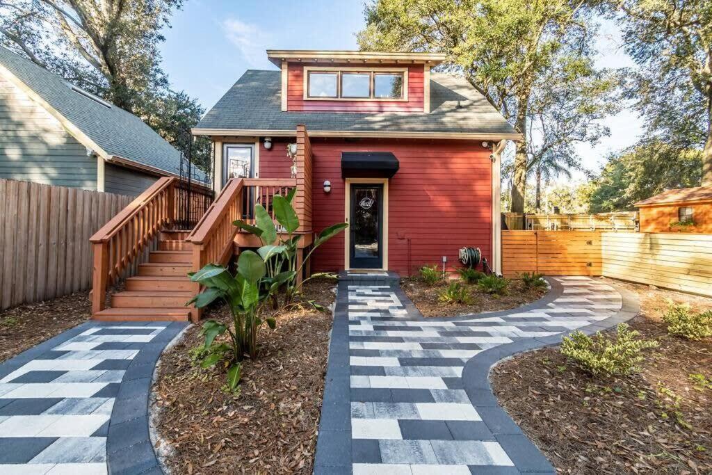 Unique Studio W Pool Spa & Gardens Near Downtown Jacksonville Kültér fotó