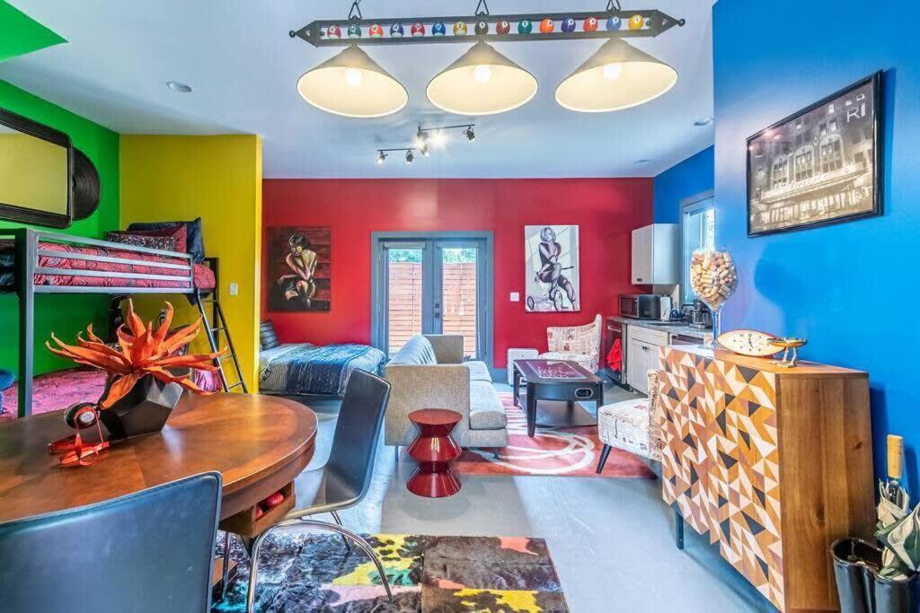 Unique Studio W Pool Spa & Gardens Near Downtown Jacksonville Kültér fotó