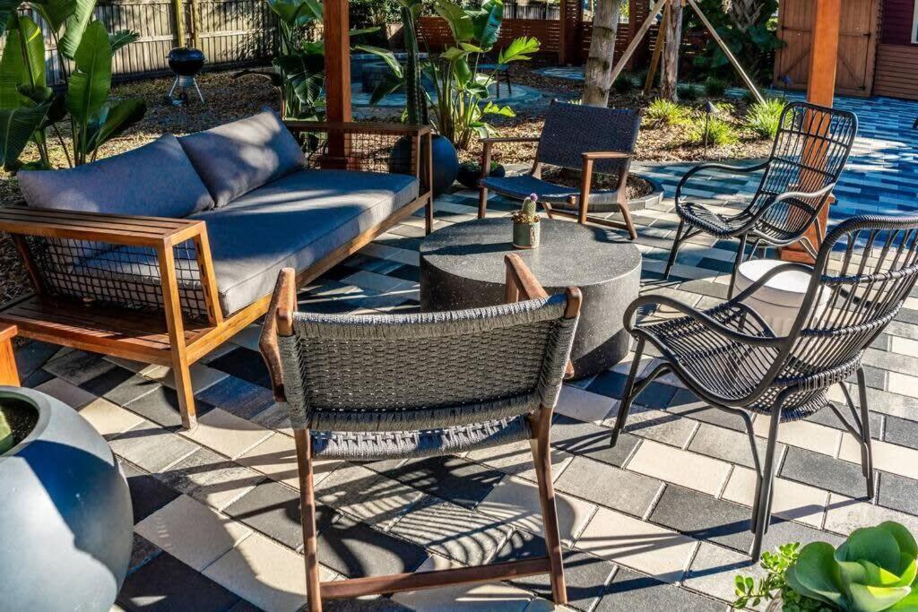 Unique Studio W Pool Spa & Gardens Near Downtown Jacksonville Kültér fotó